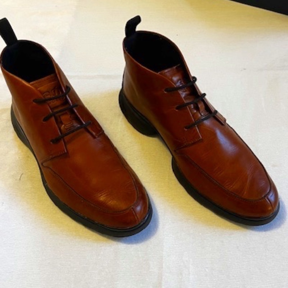 RARE 3.Zerogrand Sz 7.5 Retired Chukka Cole Haan​​​​​​​​​​​​​​​​​​​